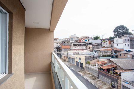 Varanda de apartamento à venda com 2 quartos, 44m² em Centro, Diadema