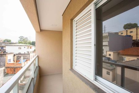 Varanda de apartamento à venda com 2 quartos, 45m² em Centro, Diadema