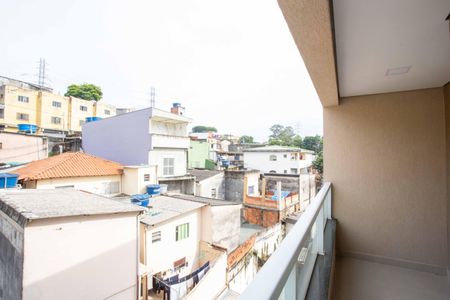 Varanda de apartamento à venda com 2 quartos, 45m² em Centro, Diadema
