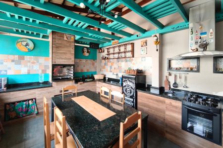 Casa à venda com 160m², 3 quartos e 1 vagaÁrea gourmet