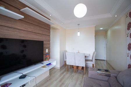 Sala de apartamento para alugar com 2 quartos, 53m² em Jardim Wanel Ville Iv, Sorocaba