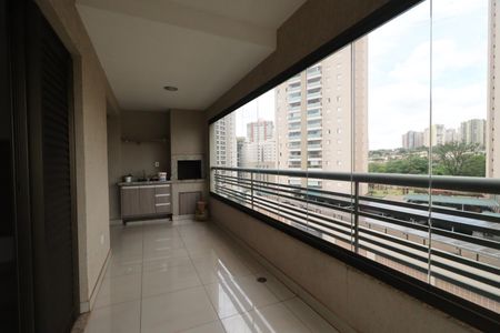 Sacada da Sala de apartamento para alugar com 3 quartos, 120m² em Jardim Botânico, Ribeirão Preto