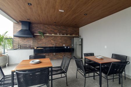 Studio para alugar com 27m², 1 quarto e sem vagaÁrea comum - Salão de festas