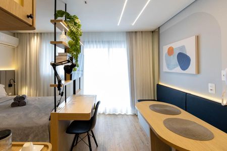 Studio de kitnet/studio para alugar com 1 quarto, 27m² em Vila Buarque, São Paulo