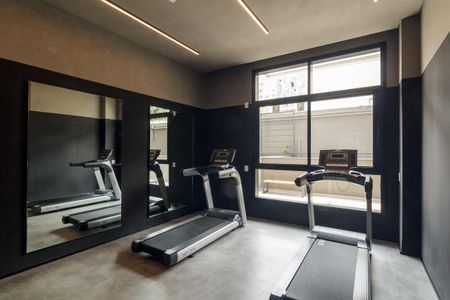 Studio para alugar com 27m², 1 quarto e sem vagaÁrea comum - Academia