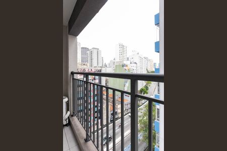 Studio para alugar com 27m², 1 quarto e sem vagaVaranda