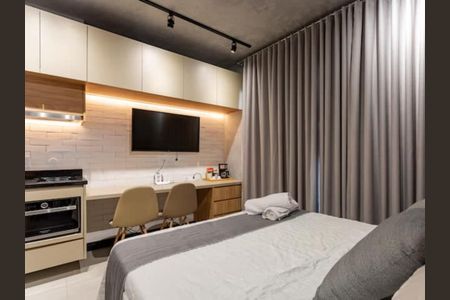 Sala/Quarto de kitnet/studio à venda com 1 quarto, 25m² em Jardim das Acacias, São Paulo