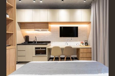 Studio à venda com 25m², 1 quarto e sem vagaSala/Cozinha