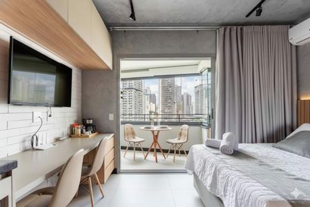 Studio à venda com 25m², 1 quarto e sem vagaSala/Quarto