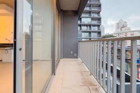 Varanda de kitnet/studio para alugar com 1 quarto, 24m² em Vila Mariana, São Paulo