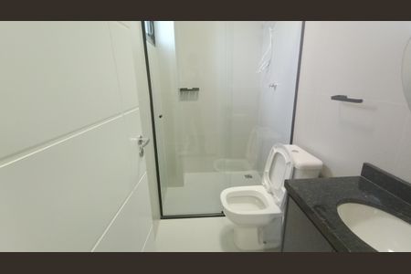 Banheiro Social de kitnet/studio para alugar com 1 quarto, 30m² em Jardim Santa Helena , Suzano
