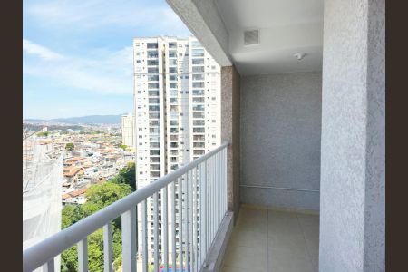 Varanda da Sala de apartamento à venda com 2 quartos, 44m² em Picanço, Guarulhos