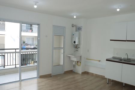 Sala/Cozinha de apartamento para alugar com 2 quartos, 56m² em Jardim Recanto Suave, Cotia