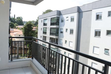 Varanda da Sala/Cozinha de apartamento para alugar com 2 quartos, 56m² em Jardim Recanto Suave, Cotia