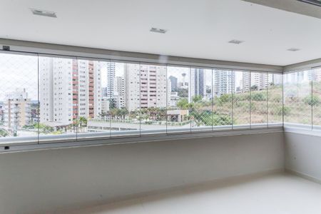 Varanda da Sala de apartamento à venda com 3 quartos, 136m² em Vila da Serra, Nova Lima
