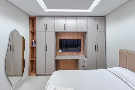 Quarto - Armários de apartamento para alugar com 1 quarto, 33m² em Vila Zilda, São Paulo