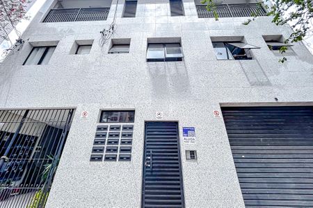 Apartamento para alugar com 33m², 1 quarto e sem vagaFachada com Plaquinha