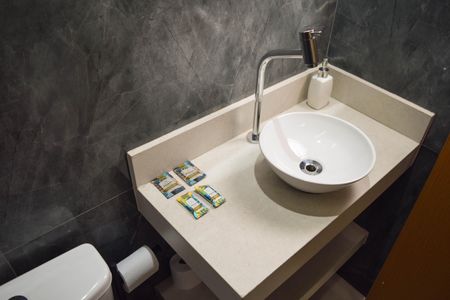 Studio para alugar com 36m², 1 quarto e sem vagaBanheiro Studio