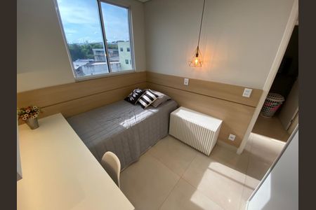 Quarto 1 de apartamento à venda com 2 quartos, 47m² em Lúcio de Abreu, Contagem