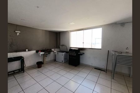 Área comum - Salão de festas de apartamento à venda com 2 quartos, 47m² em Lúcio de Abreu, Contagem