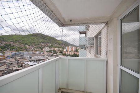 Varanda da Sala de apartamento para alugar com 2 quartos, 56m² em Campinho, Rio de Janeiro