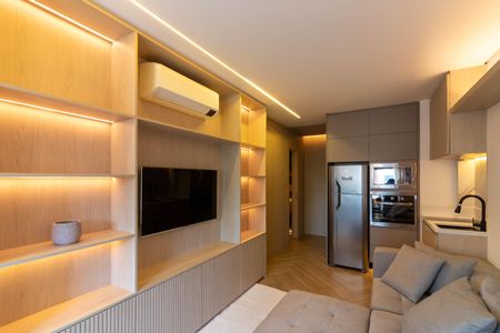 Apartamento para alugar com 45m², 1 quarto e 1 vagaSala