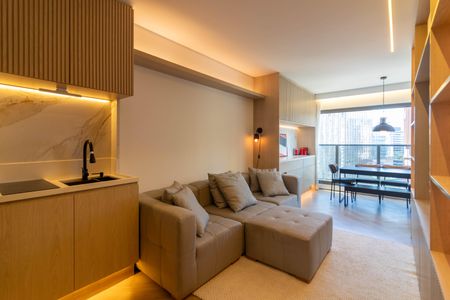 Apartamento para alugar com 45m², 1 quarto e 1 vagaSala