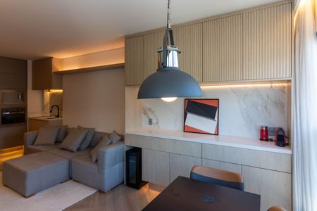 Sala de apartamento à venda com 1 quarto, 45m² em Itaim Bibi, São Paulo