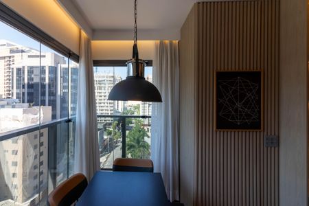 Varanda de apartamento à venda com 1 quarto, 45m² em Itaim Bibi, São Paulo