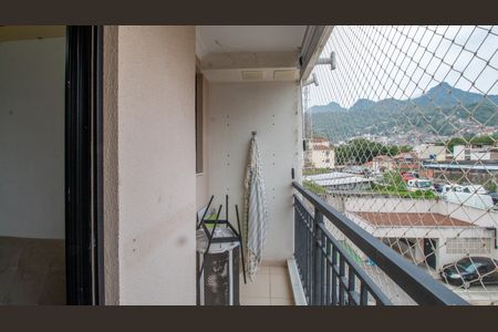 Sala Varanda de apartamento à venda com 2 quartos, 53m² em Andaraí, Rio de Janeiro