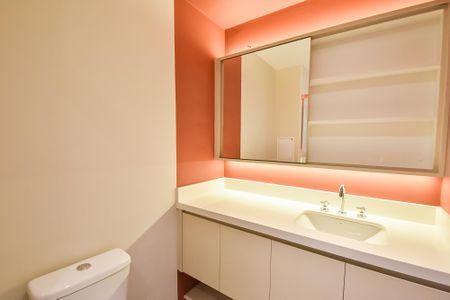 Studio para alugar com 25m², 1 quarto e sem vaga Studio para alugar com 25m², 1 quarto e sem vagaBanheiro