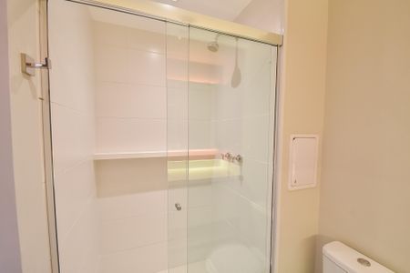 Studio para alugar com 25m², 1 quarto e sem vaga Studio para alugar com 25m², 1 quarto e sem vagaBanheiro