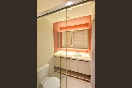 Studio para alugar com 25m², 1 quarto e sem vaga Studio para alugar com 25m², 1 quarto e sem vagaBanheiro