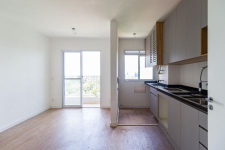 Sala de apartamento para alugar com 2 quartos, 38m² em Paraíso do Morumbi, São Paulo