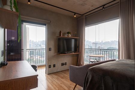 Studio à venda com 38m², 1 quarto e sem vagaSala/Quarto