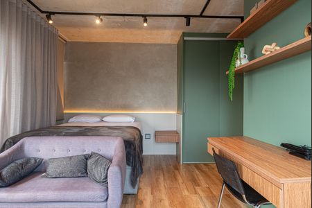 Studio à venda com 38m², 1 quarto e sem vagaSala/Quarto