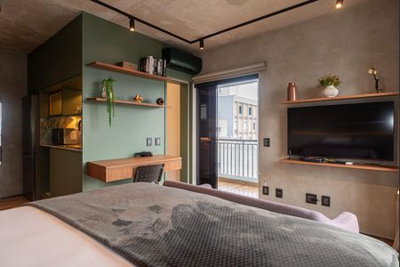 Sala/Quarto de kitnet/studio à venda com 1 quarto, 38m² em Bela Vista, São Paulo