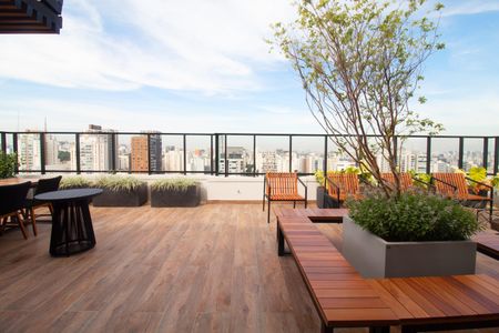 Apartamento para alugar com 28m², 1 quarto e sem vagaÁrea comum