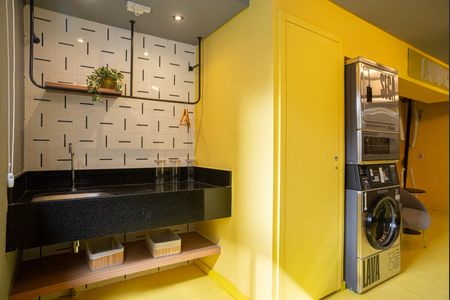 Studio à venda com 21m², 1 quarto e sem vagaLavanderia