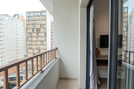 Studio à venda com 21m², 1 quarto e sem vagaVaranda