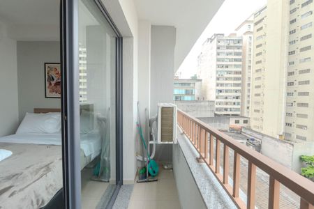 Studio à venda com 21m², 1 quarto e sem vagaVaranda