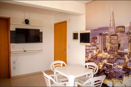 Sala/Cozinha de apartamento para alugar com 1 quarto, 50m² em Alto da Glória, Goiânia