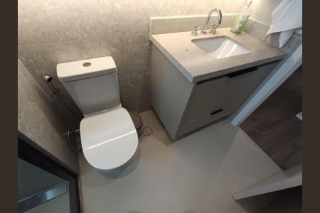 Apartamento à venda com 106m², 3 quartos e 2 vagasBanheiro Social