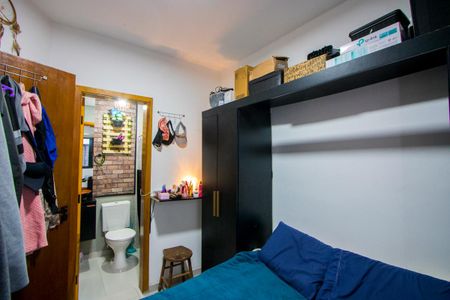 Quarto 1 - Suíte de apartamento à venda com 2 quartos, 46m² em Vila Príncipe de Gales, Santo André