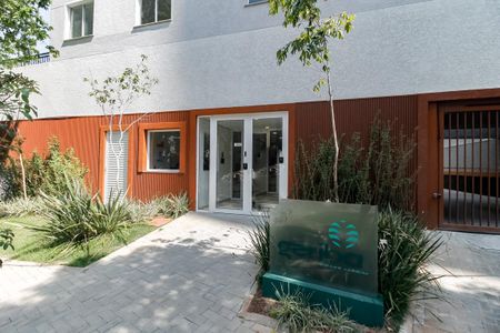 Apartamento para alugar com 40m², 2 quartos e 1 vagaFachada e portaria