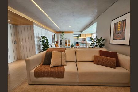 Sala de apartamento para alugar com 3 quartos, 161m² em Campo Belo, São Paulo