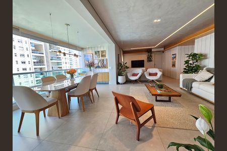 Apartamento para alugar com 161m², 3 quartos e 3 vagasSala