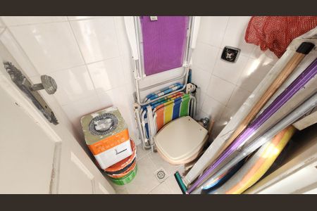 Apartamento para alugar com 160m², 3 quartos e 2 vagas Apartamento para alugar com 160m², 3 quartos e 2 vagasBanheiro de serviço