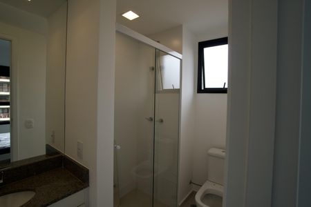 Apartamento à venda com 45m², 1 quarto e sem vagaBanheiro da Suíte