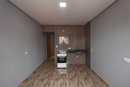 Sala de casa para alugar com 1 quarto, 30m² em Vila Palmares, Santo André